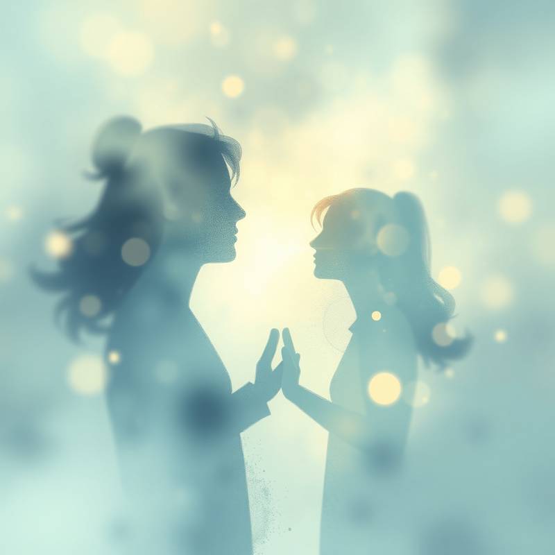 Illustration représentant la prise de contact